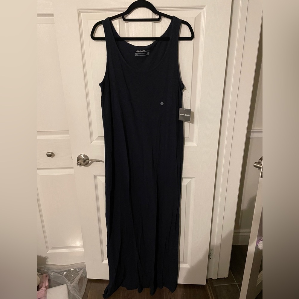 Eddie Bauer Navy Maxi Dress